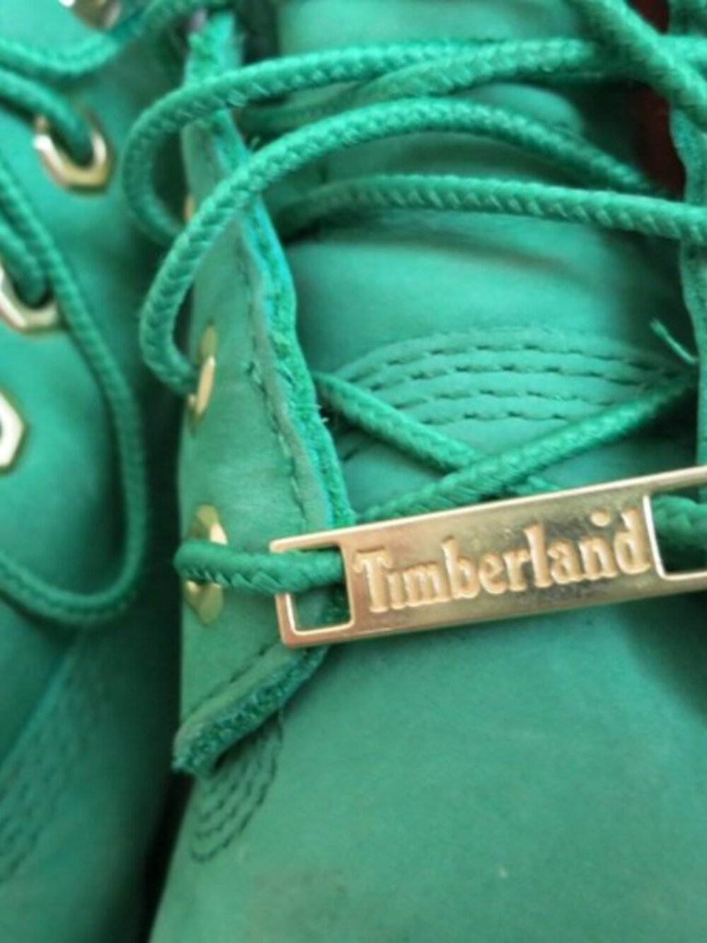 Timberland Nubuck Leather High Top Hiking Outdoor Footwear Kid's Child's Boots 3 - Picture 3 of 8